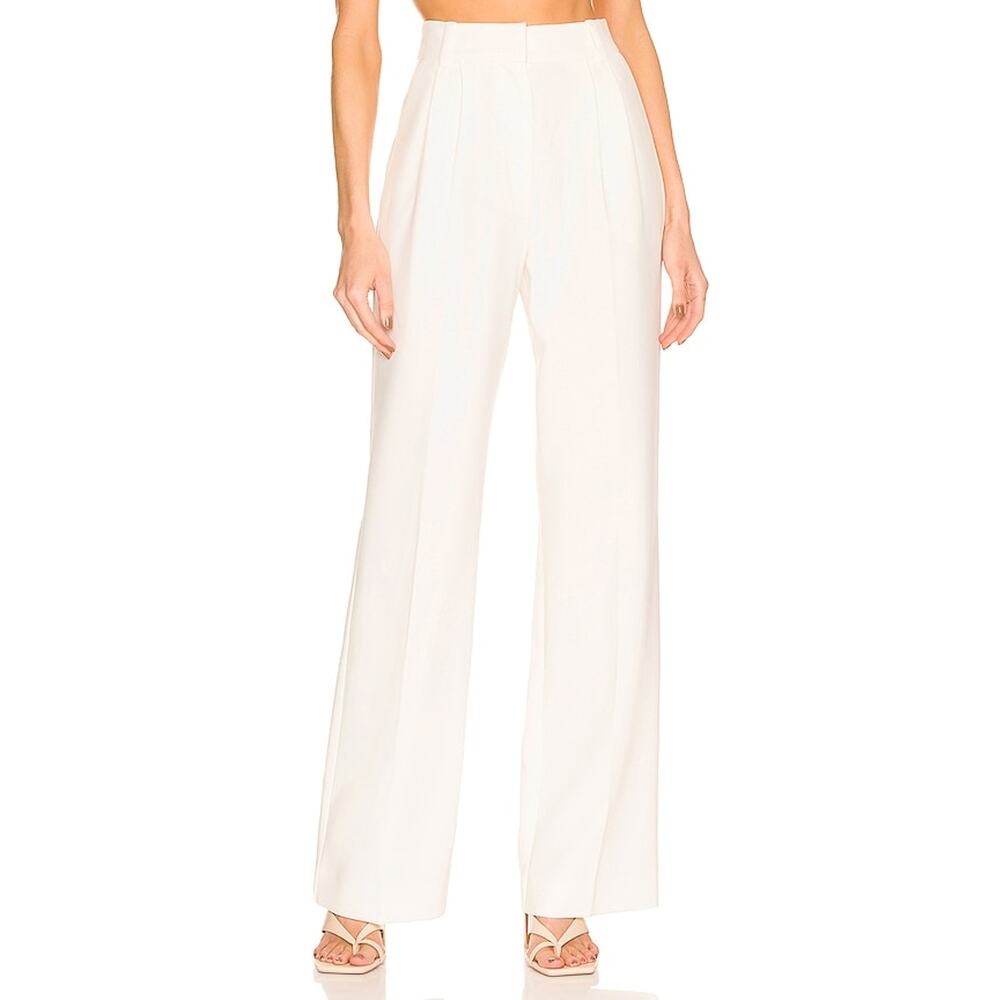 Favorite Daughter Tailored Ivory Collection Trousers Size 8